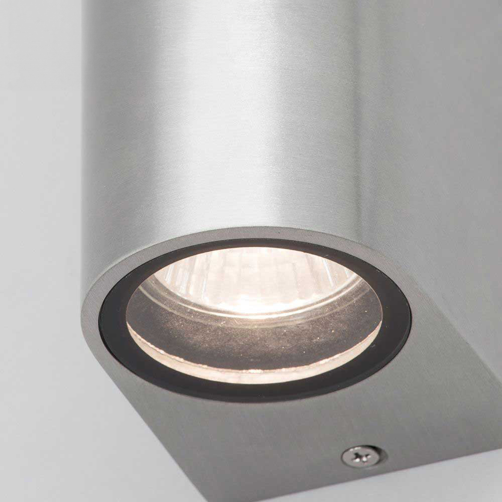 ENER-J Silver Up Down Wall Light Image 3