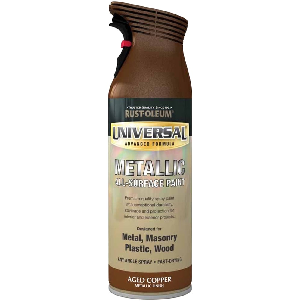 Rust-Oleum Universal Aged Copper Spray Paint 400ml Image