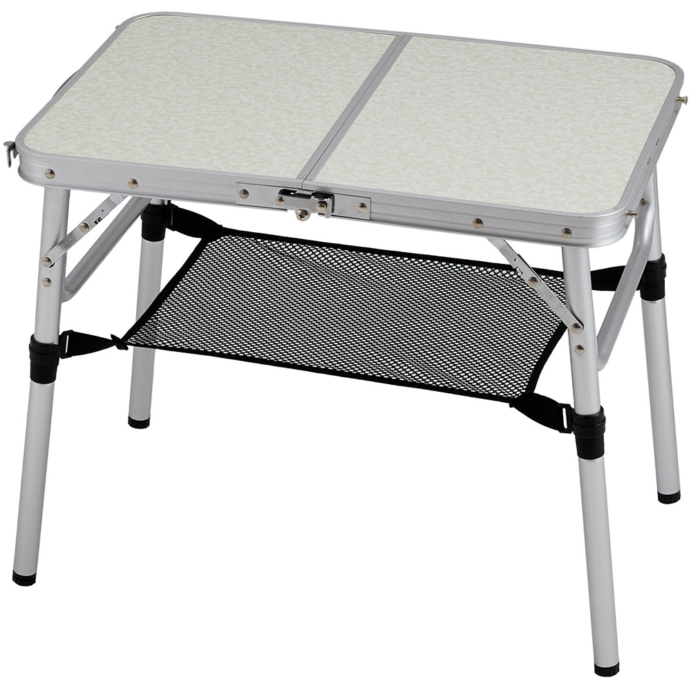 Tri Folding Table Rv Living and Home 2ft White Tri-Fold Aluminium Alloy Camping Table | Wilko
