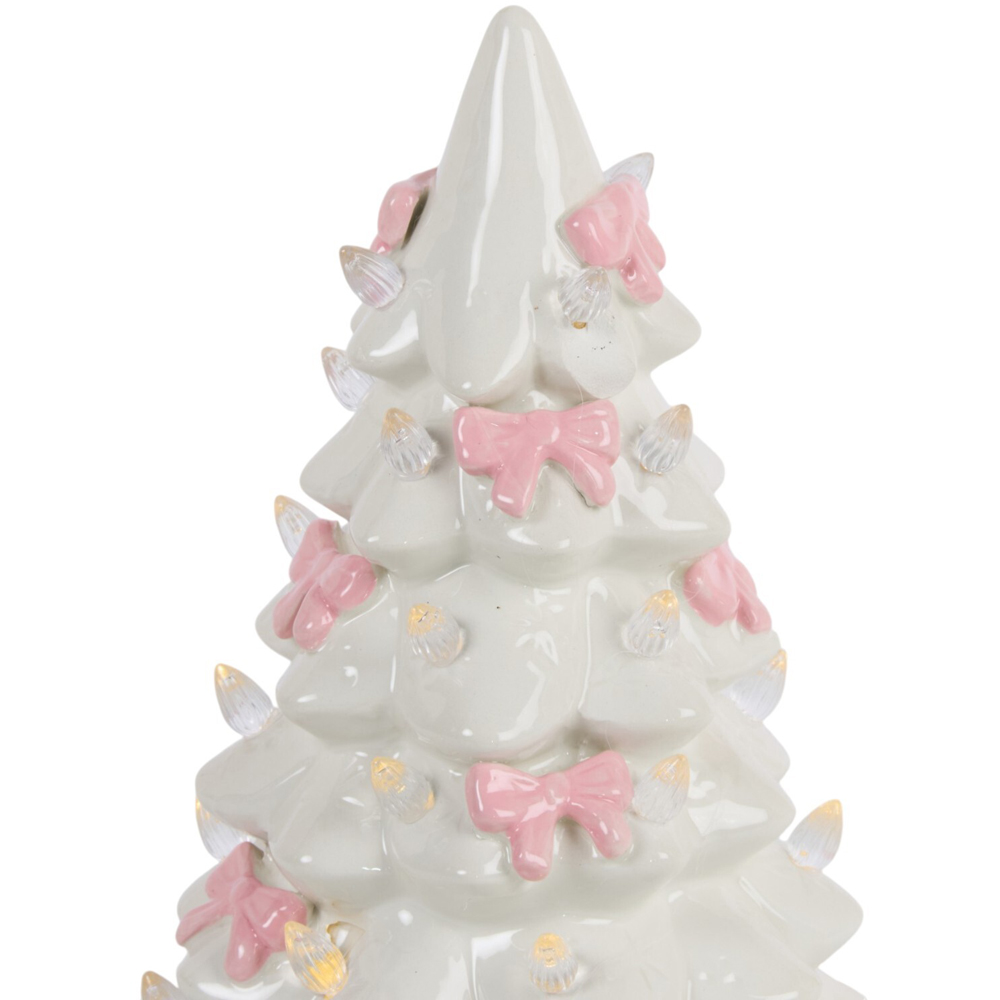 LED Pink Bow Christmas Tree Image 5