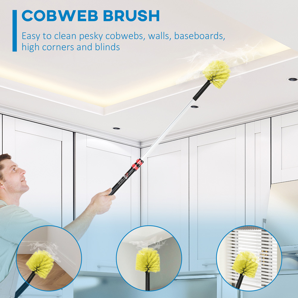 Extendable Feather Duster Cleaning Kit Wilko