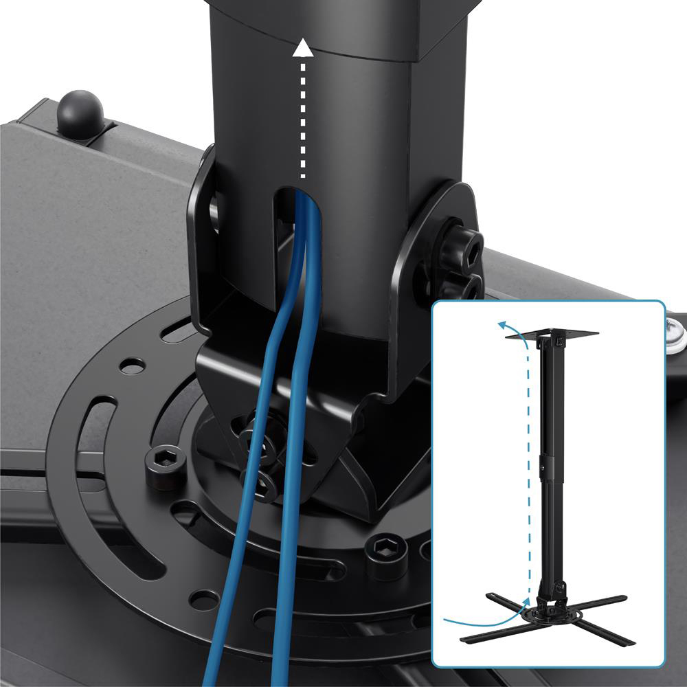 AVF Extendable Tilt and Turn Projector Mount Image 5