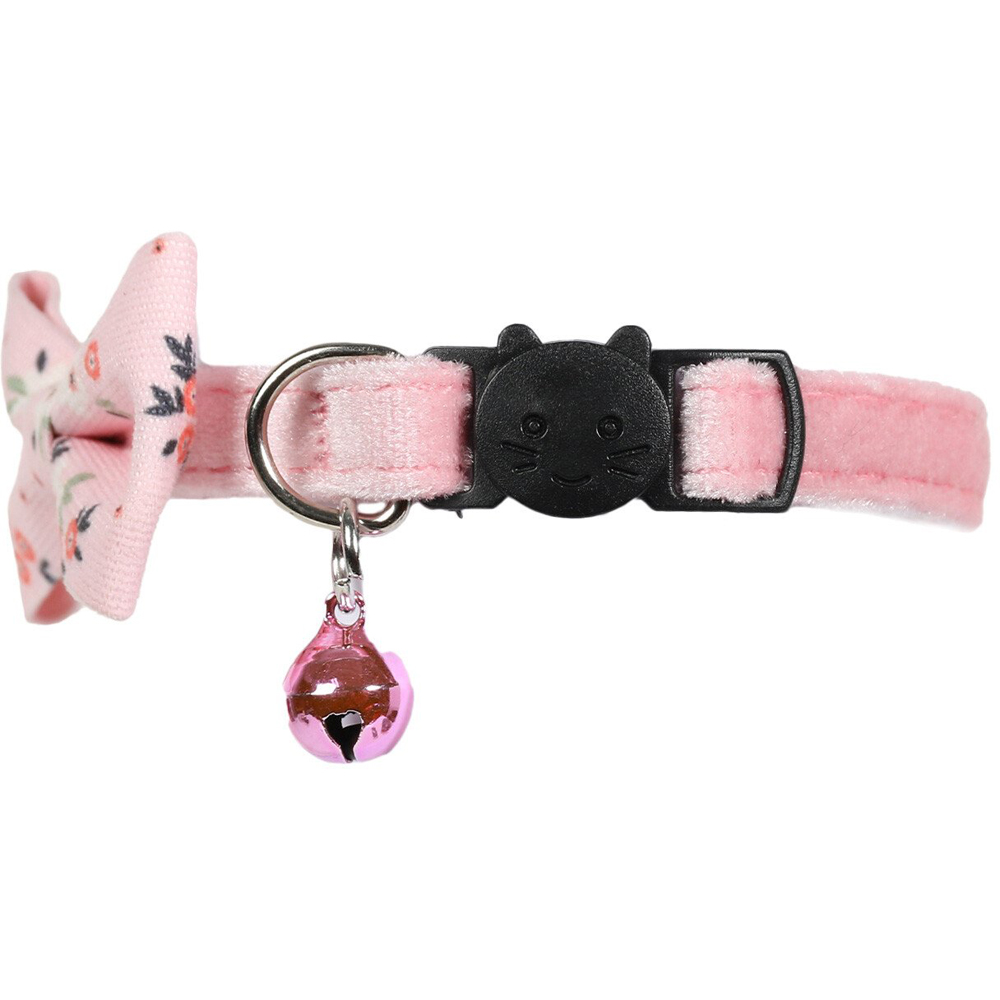 Bowtie Cat Collar - Floral Velvet Image 2