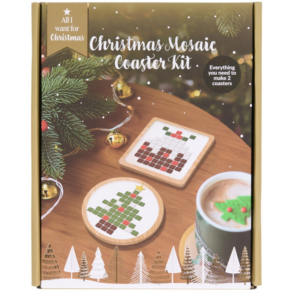 Christmas Mosaic Coaster Kit Image 1