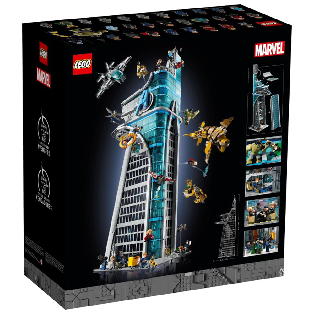 LEGO Marvel 76269 Super Heros Avengers Tower Building Kit Image 1