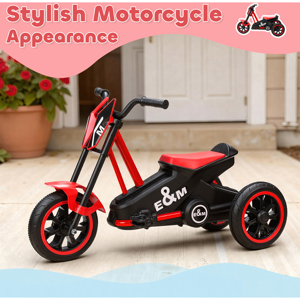 Tommy Toys AIYAPLAY Red 3 Wheel Kids Tricycle Image 5