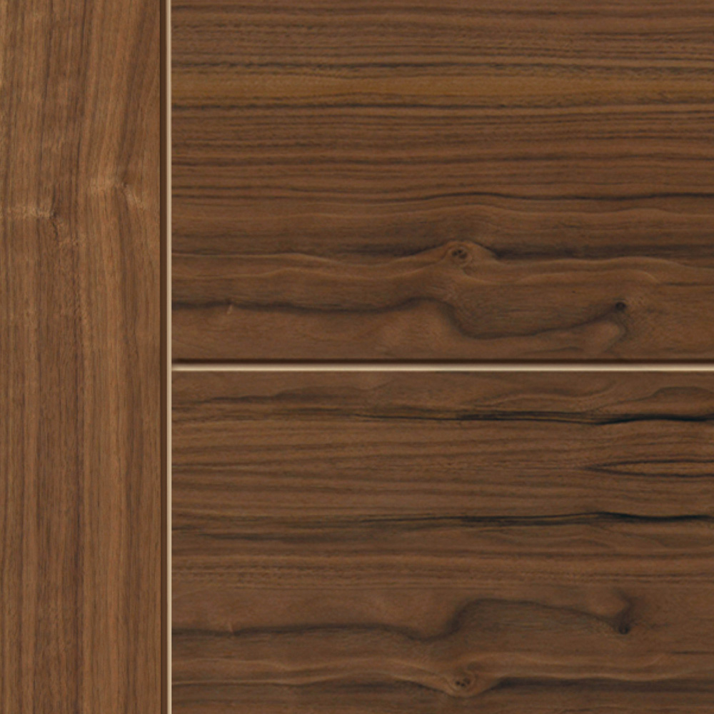 JB Kind Mistral Contemporary Walnut Internal Door 2040 x 626mm Image 3