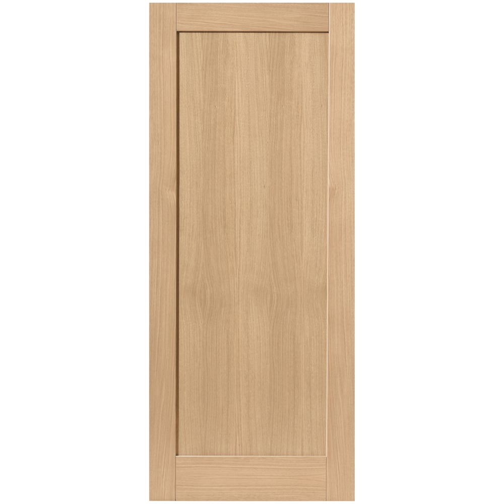 JB Kind Etna Shaker Oak Internal Door 1981 x 686mm Image 1