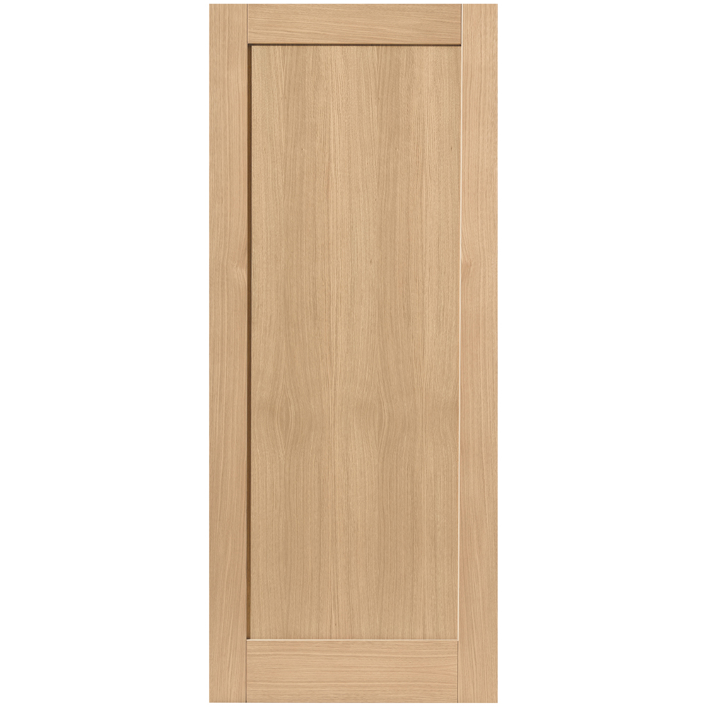 JB Kind Etna Shaker Oak Internal Door 1981 x 762mm Image 1