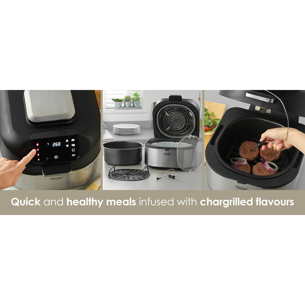 Salter EK4549 5-in-1 Aerogrill Tabletop Multicooker 1750W Image 9