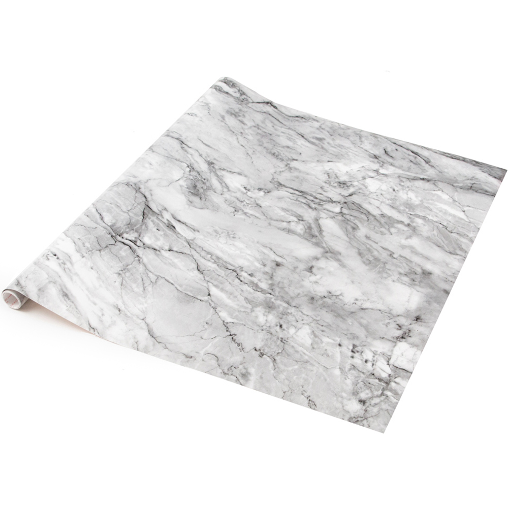d-c-fix Marble Romeo Grey Sticky Back Plastic Vinyl Wrap Film 67.5cm x 5m Image 2