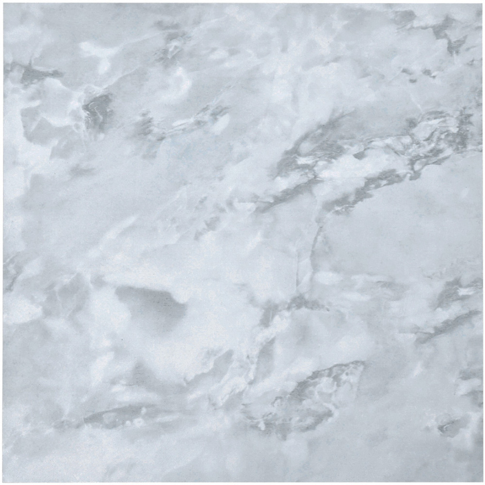 Living and Home 24 Piece Cloud Veins Stone Effect Square Self Adhesive Floor Tile 45 x 45cm Image 2