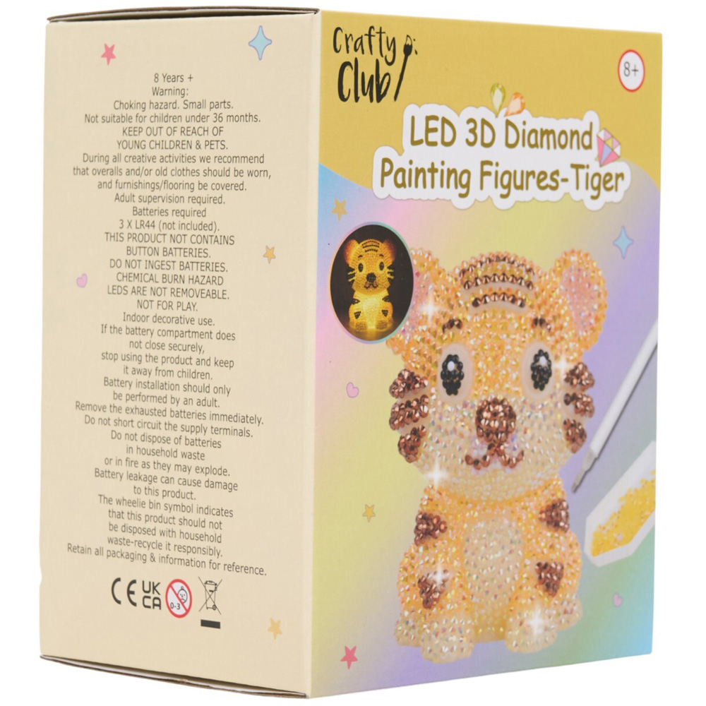LED 3D Diamond Painting Figure Kit Image 3