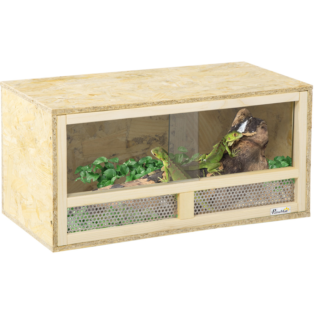 PawHut Reptile Vivarium 29.5 x 29.5 x 60cm Image 1