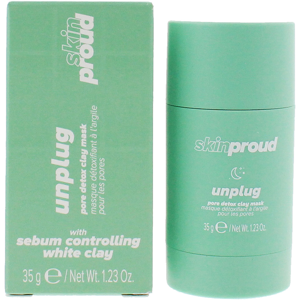 Skin Proud Unplug Pore Detox Clay Stick Mask 35g Image 2