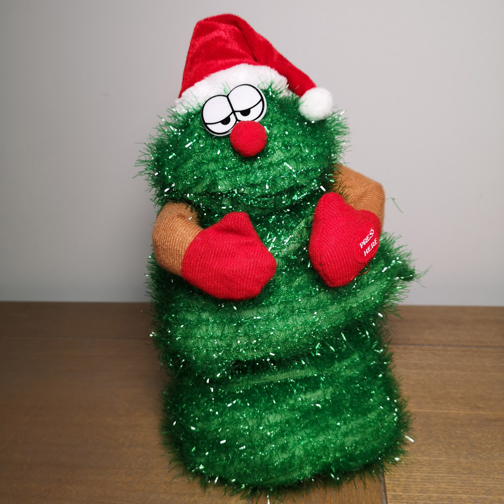 Premier Animated and Musical Singing Dancing Norbert Christmas Tree Decoration 28cm Image 2