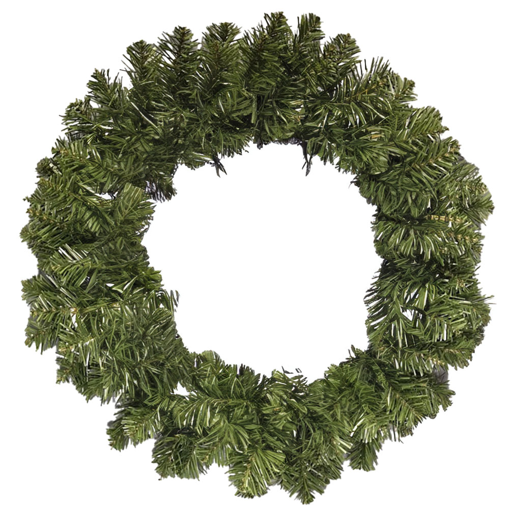 Samuel Alexander Imperial Pine Christmas Wreath Plain Green 50cm Image 1