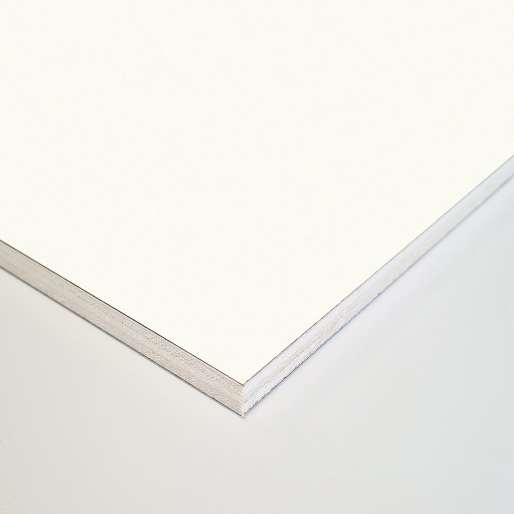 Wetwall Mermaid 2420 x 1210mm White Frost Concrete Plywood Shower Wall Panel Image 3