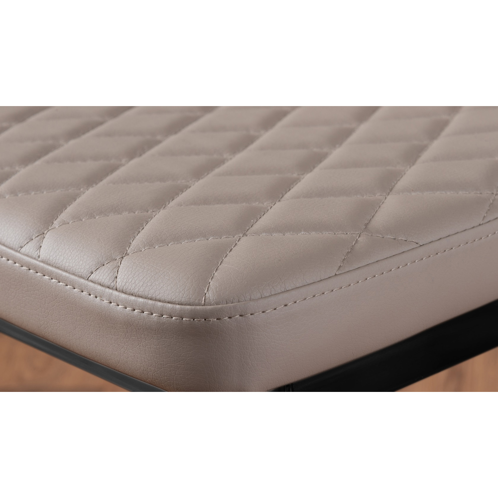 Furniturebox Solo Valera 6 Seater Dining Set Cappuccino Image 6