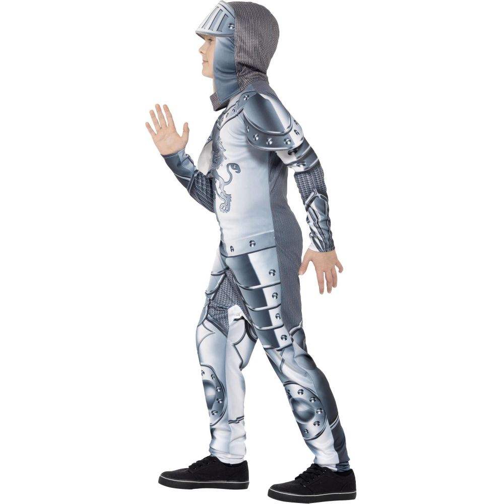 Rubies Kids Deluxe Armoured Knight Halloween Costume 4-6 Years Image 3