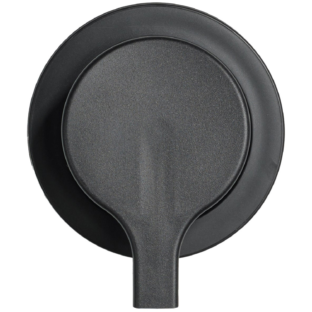 ReBorn Dark Grey Eco Friendly Wall Mounted Recycled Plastic Soap Dispenser 250ml Image 4