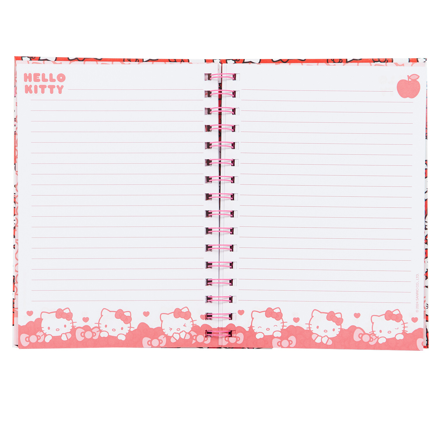 Hello Kitty Notebook A5 - Red Image 3