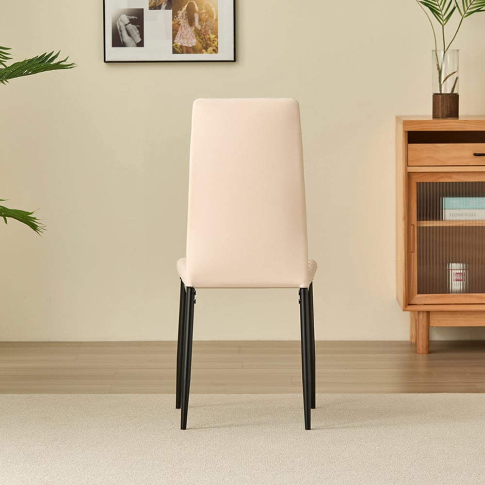 Indoor Living Colorado Emily 4 Seater Dining Set Champagne Image 8