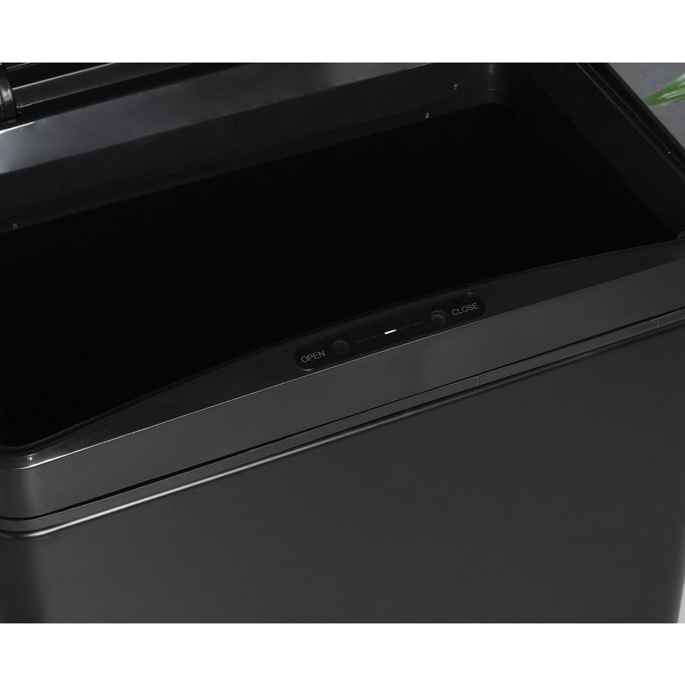 30L Rectangular Sensor Bin - Black Image 4