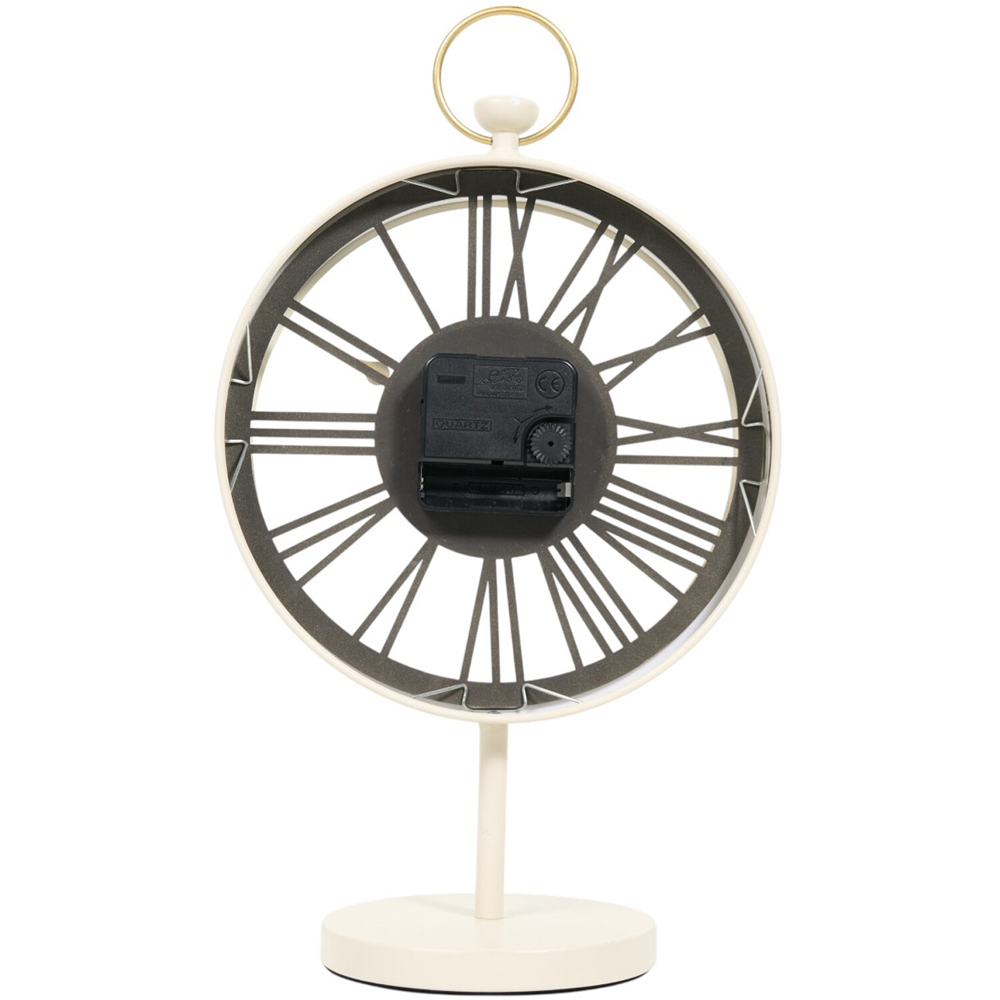 Desk Clock White Image 4