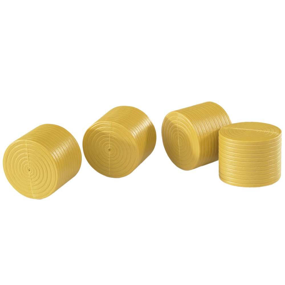 Bruder Kids Claas Rolland 250 Ochre Round Hay Bales Accessory 4 Pack Image 1