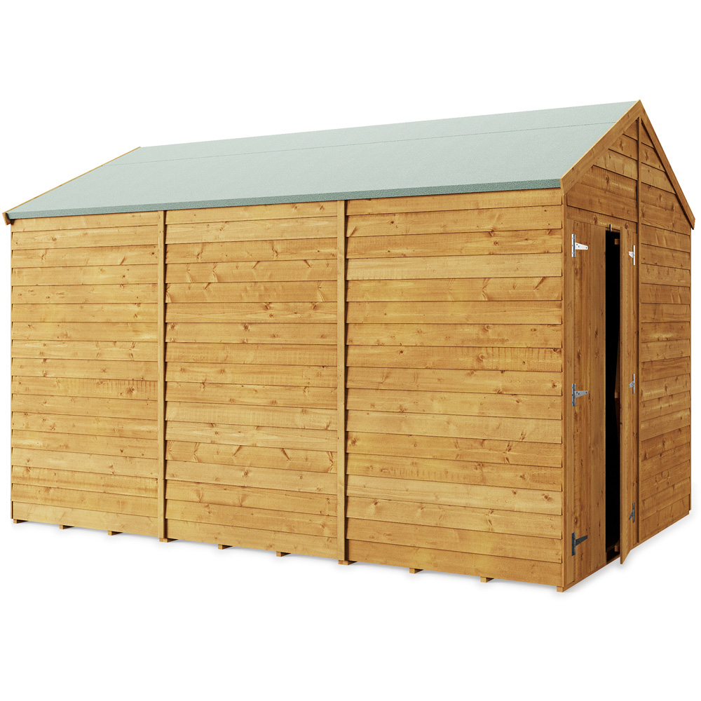 StoreMore 12 x 8ft Double Door Overlap Apex Shed Image 2