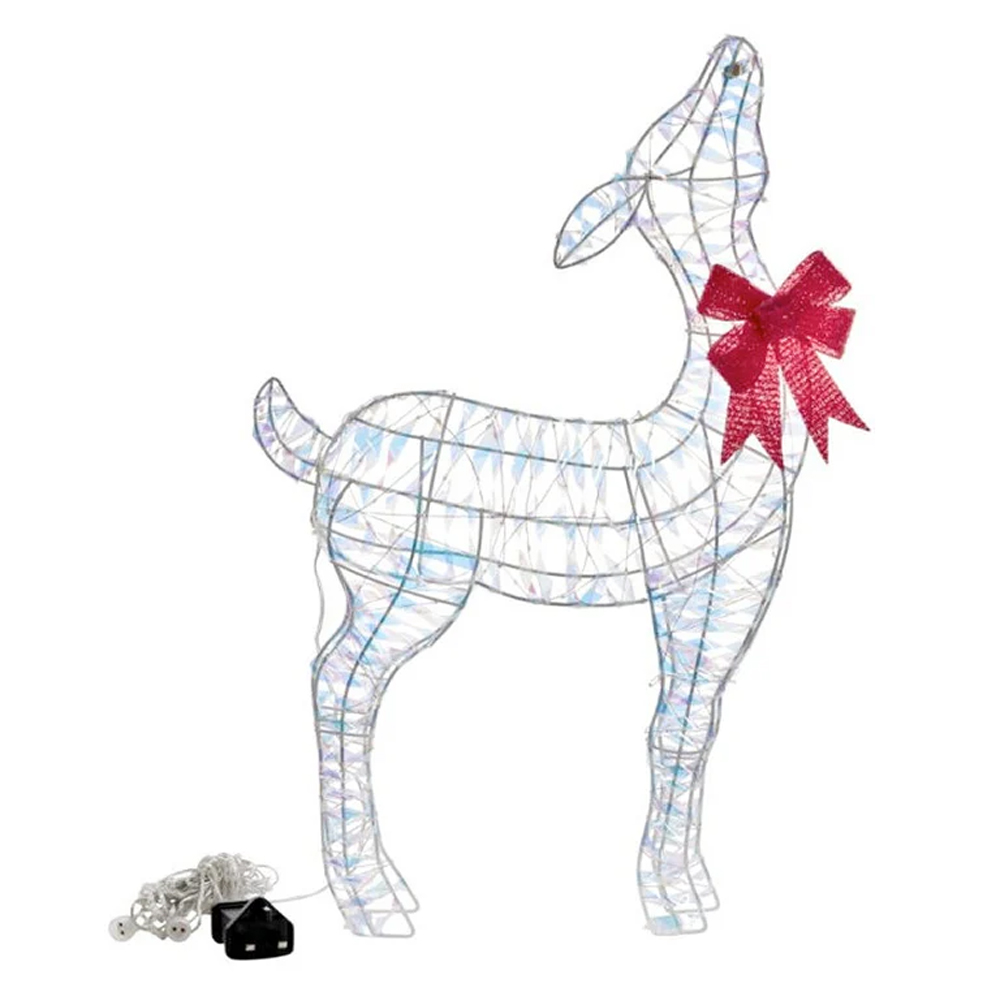 Marco Paul White LED Deer Family Outdoor Christmas Decoration Image 2