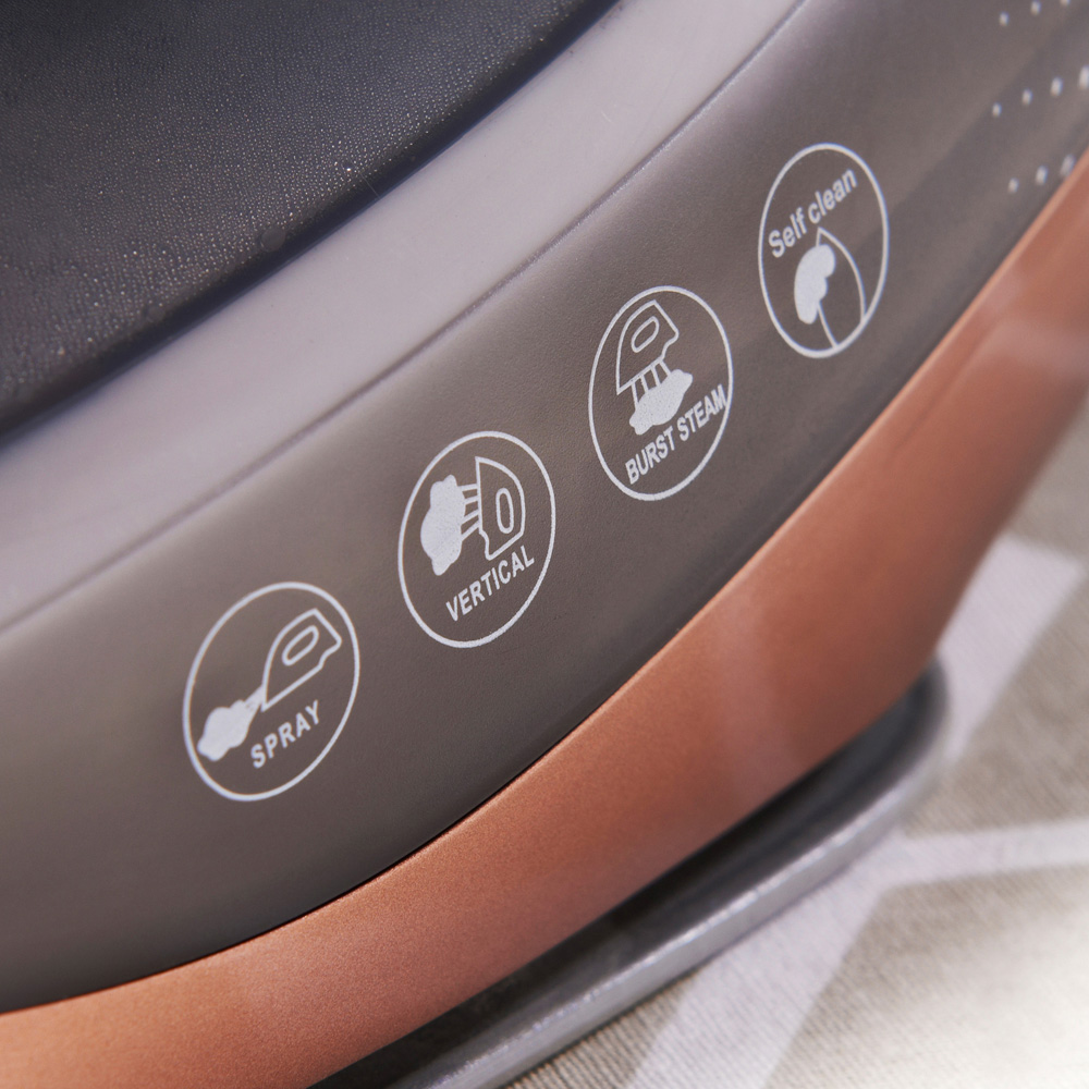 Quest 34149 Gold Cordless Steam Iron 2400W Image 5