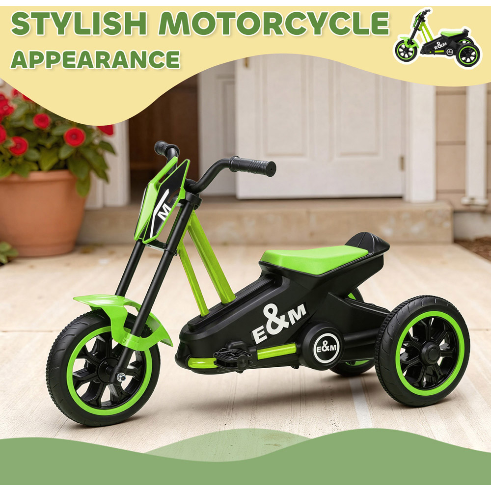 Tommy Toys AIYAPLAY Green 3 Wheel Kids Tricycle Image 5