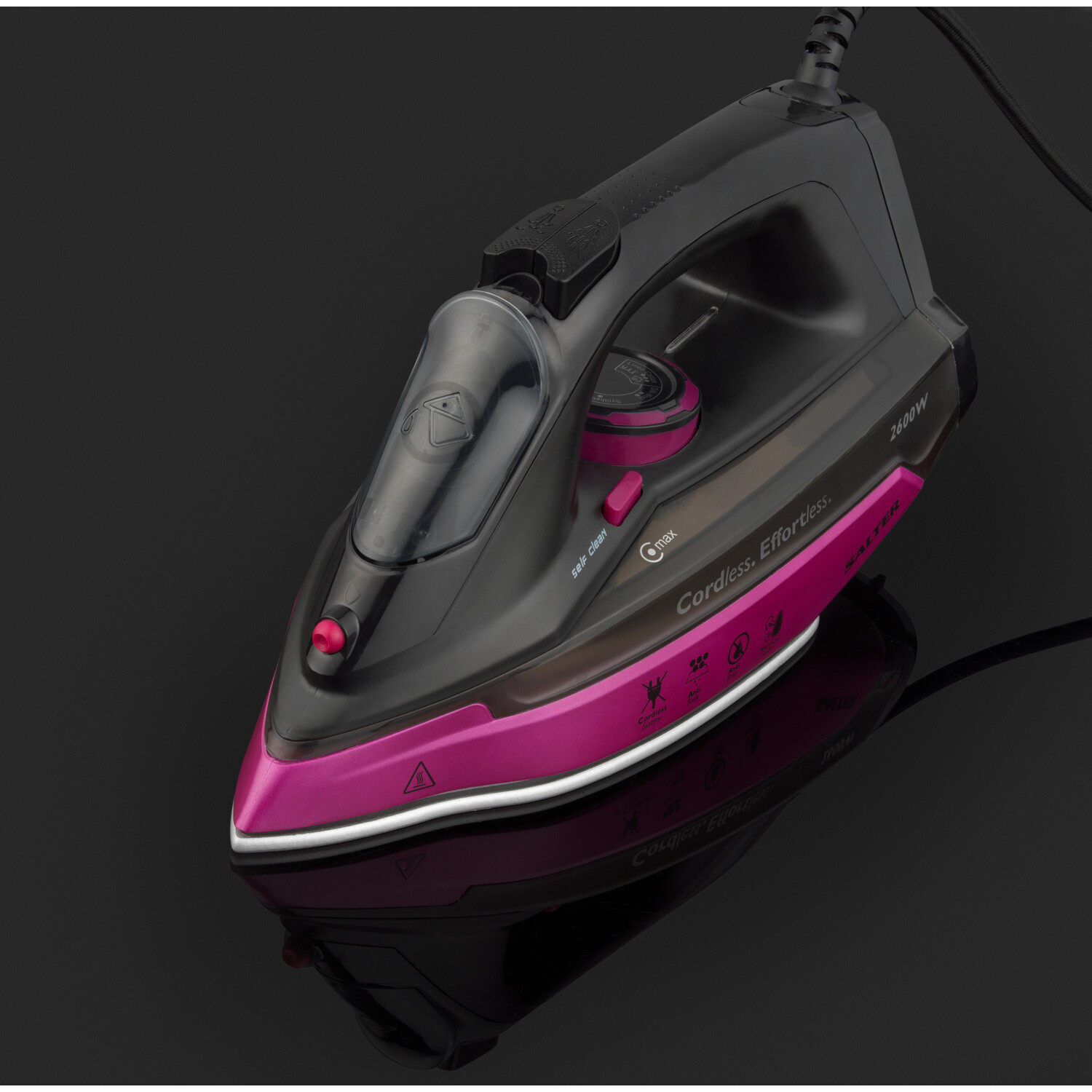 Salter 2 In 1 Cordless Steam Iron 2600W Image 2