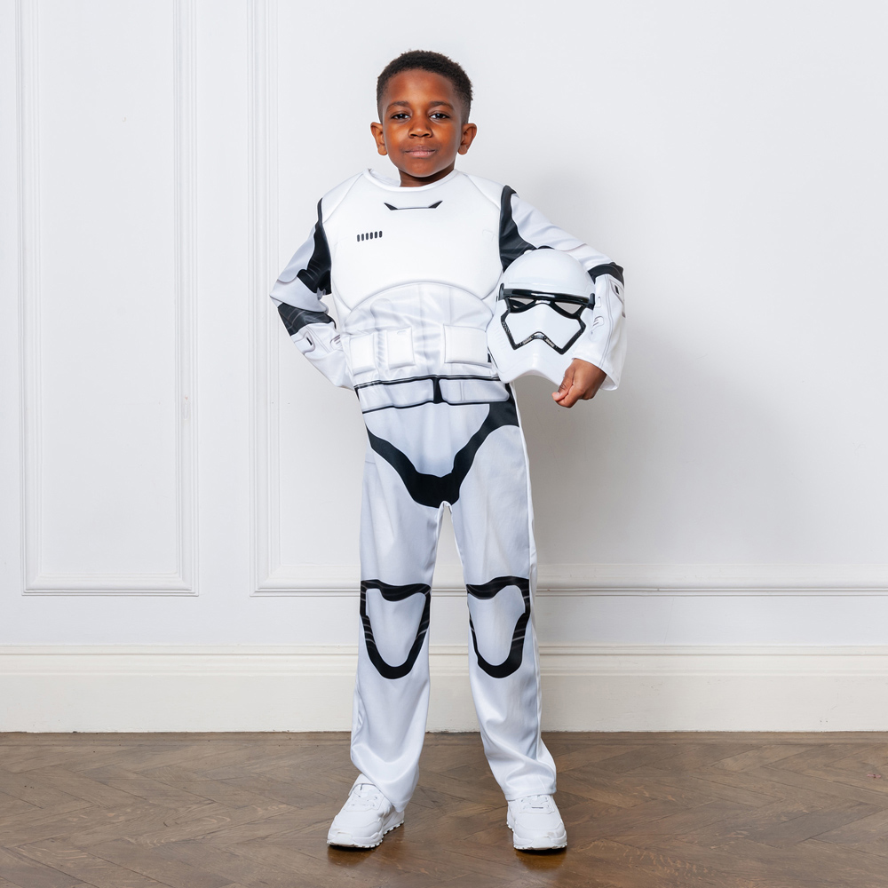 Star Wars Deluxe Stormtrooper 3D Armour Costume Age 11 to 12 Years Image 2