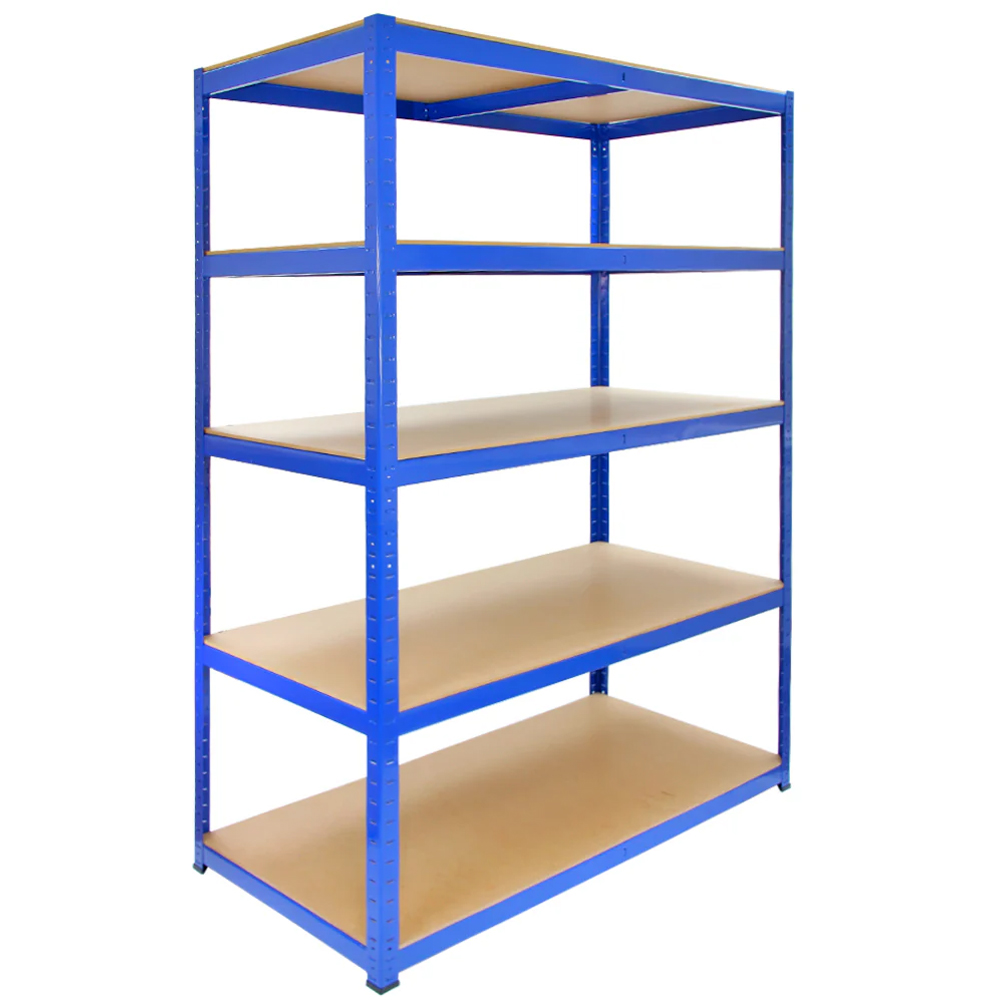 Monster Racking T-Rax Strong Storage Blue Shelf 120cm 5 Pack Image 3