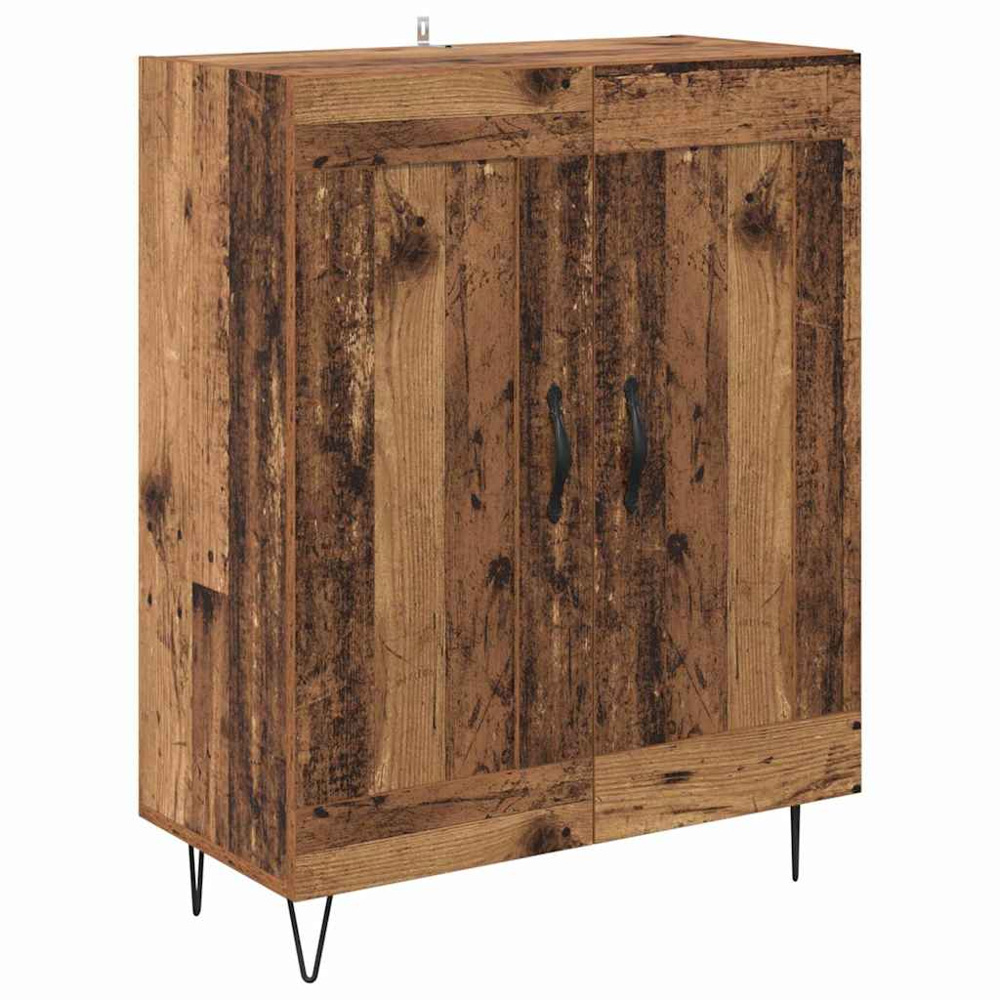 vidaXL 4 Door Old Wood Sideboard Image 6