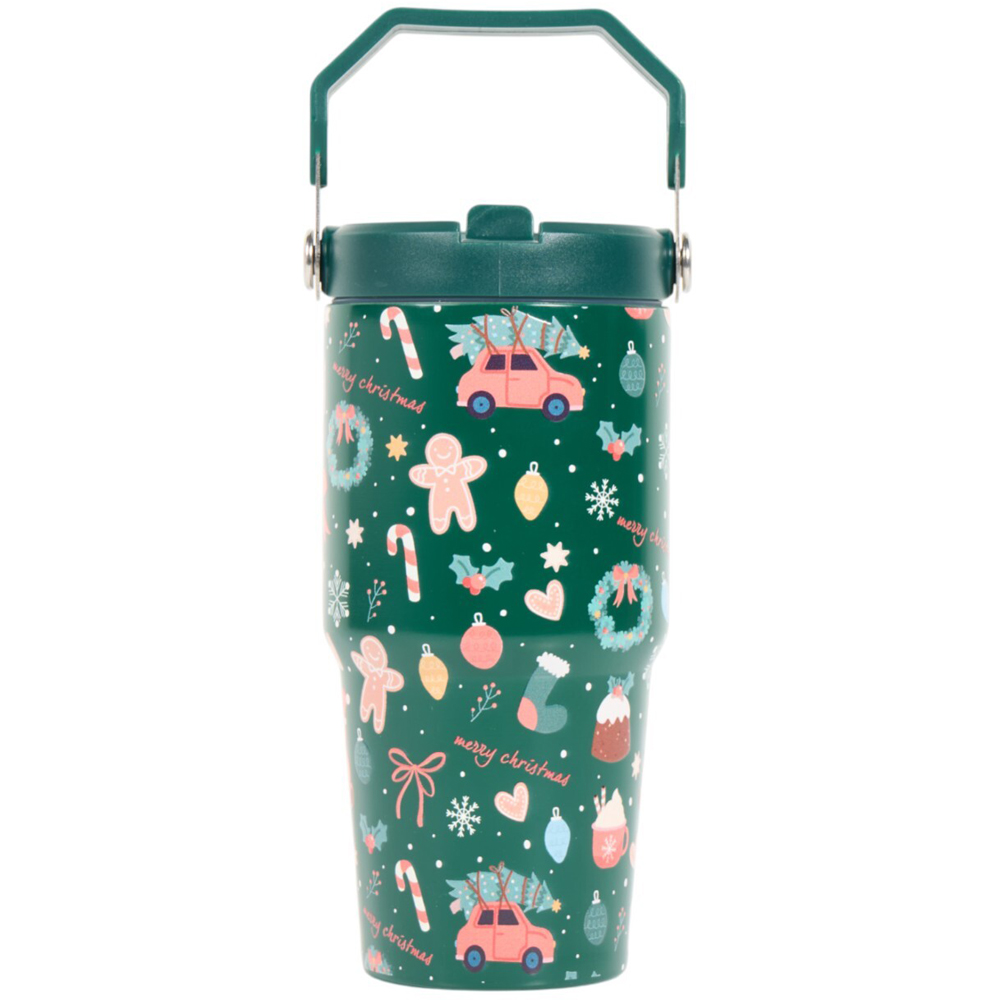 Christmas Stainless Steel Vacuum Tumbler Image 3