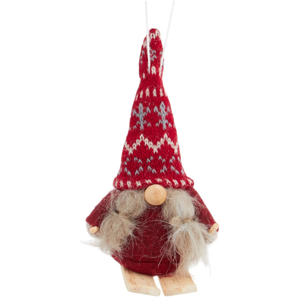 Hanging Mouse on Skis Multicolour Image 5
