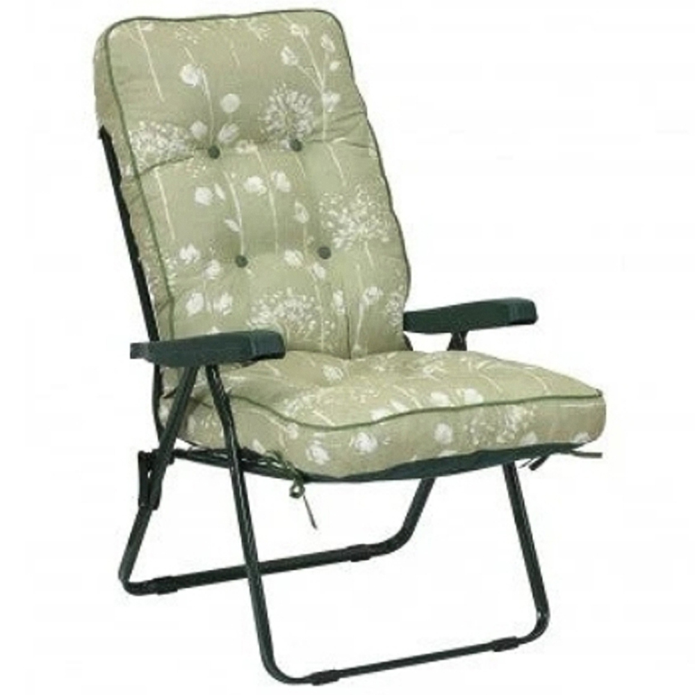 Glendale Deluxe Aspen Leaf Grey Relaxer Image 2