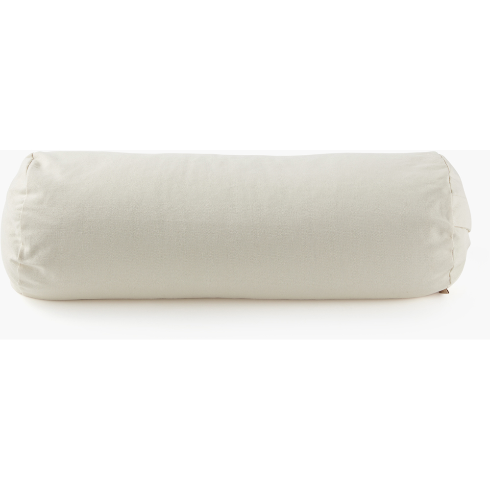 Myga Cream Buckwheat Yoga Support Bolster Pillow Image 2