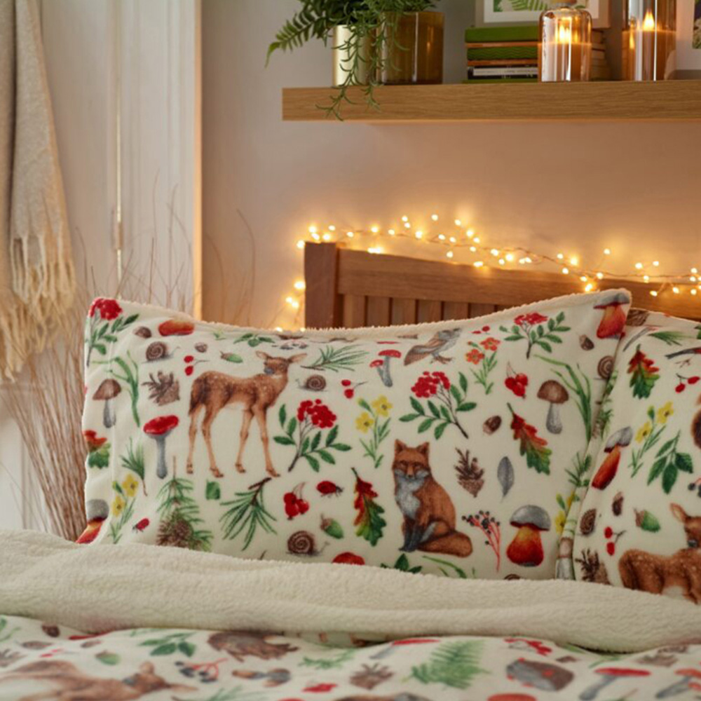 Deyongs Autumn Animals King Size Fleece Duvet Set Image 2