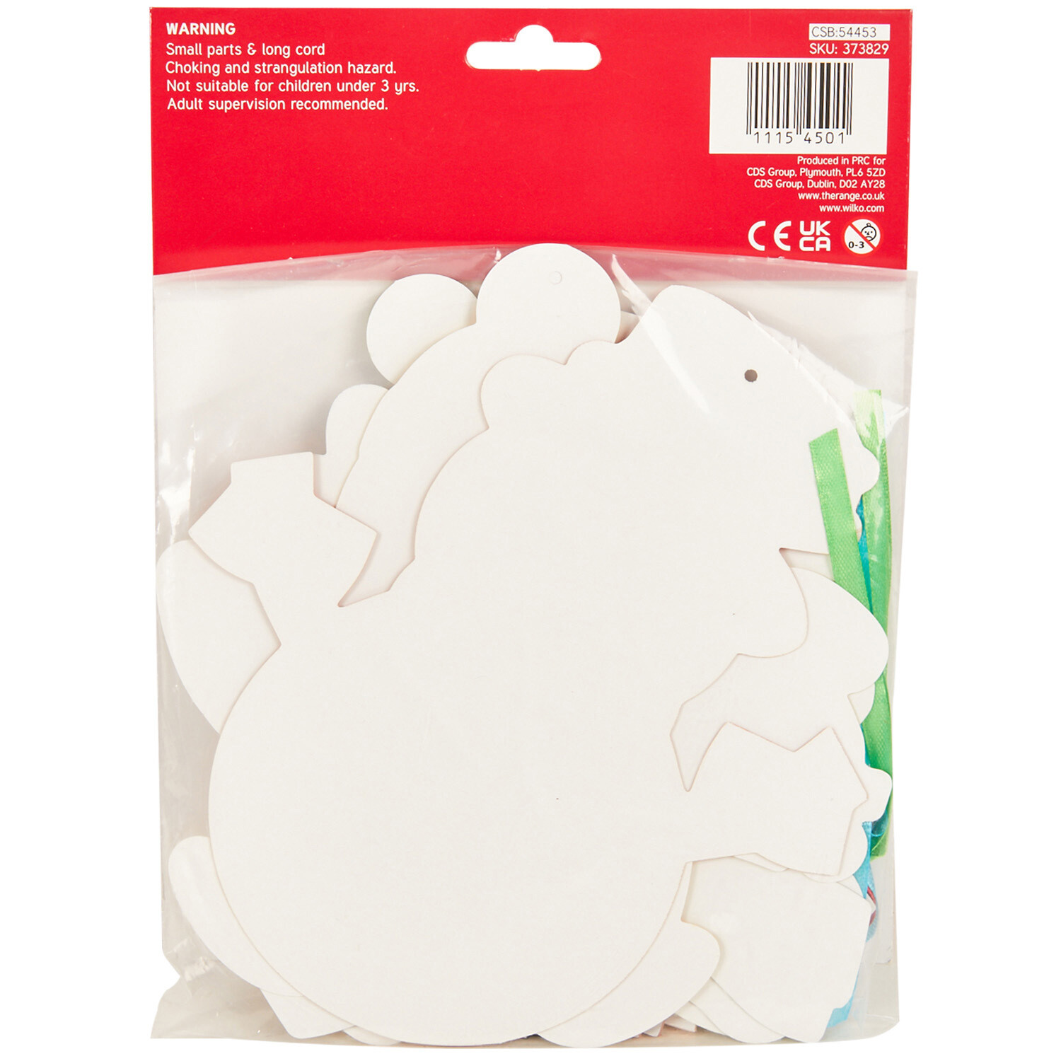 Pack of 6 Christmas Mosaic Decorations Kit - Multicolour Image 2