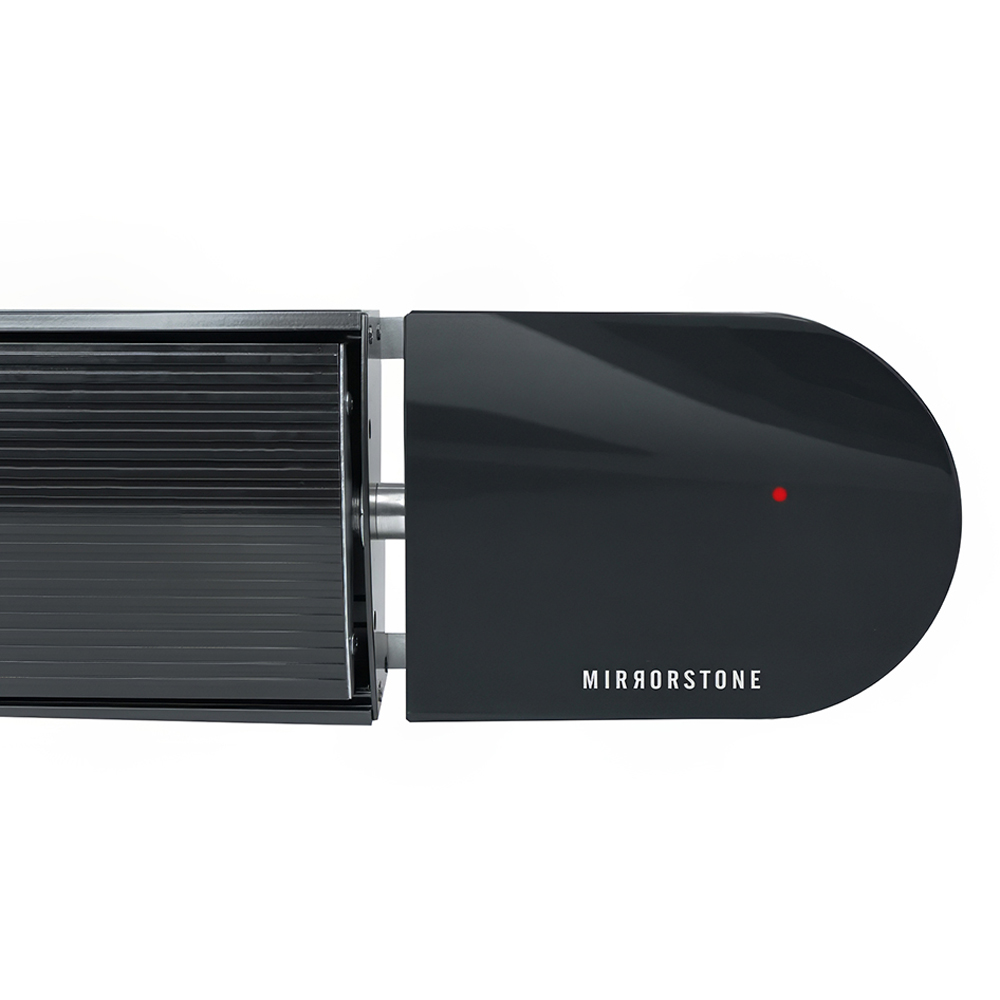 Mirrorstone Ionis Black Infrared Bar Heater 2400W Image 4