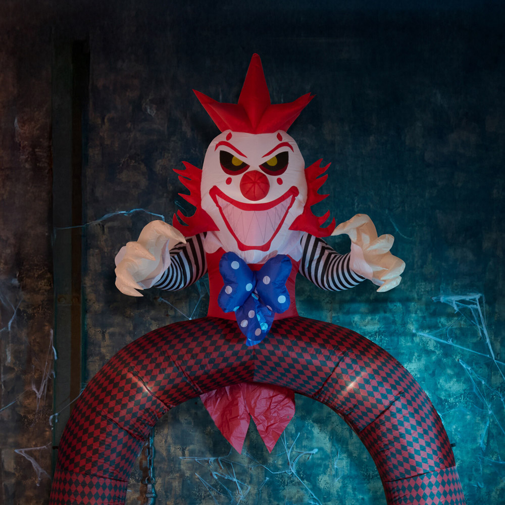 Halloween Clown Inflatable Arch Image 3