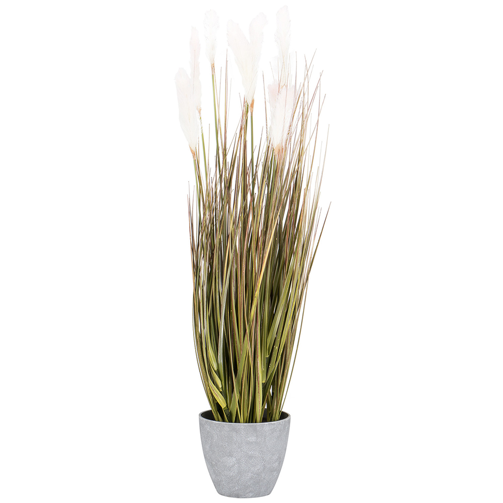 Blush Pampas Grass Artificial Plant in Pot 55cm Image 1
