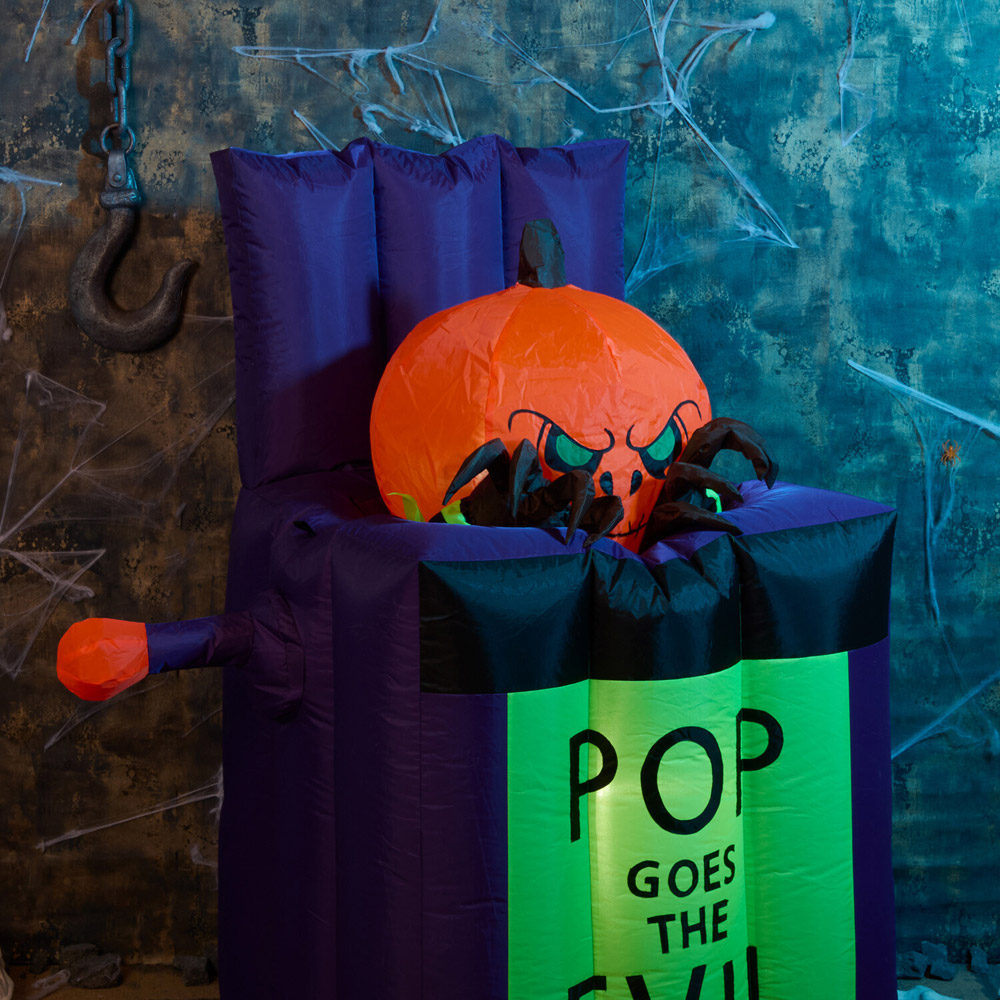 Jack In The Box Pumpkin Inflatable Image 3