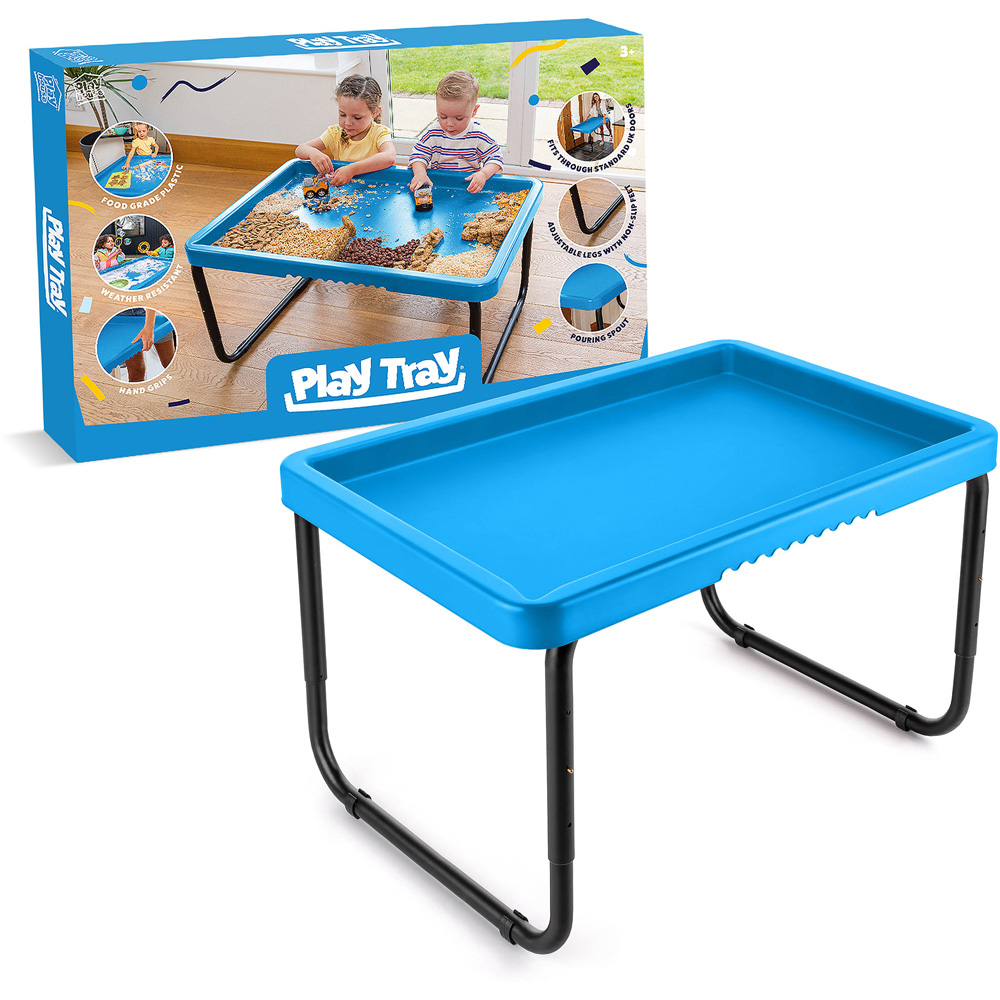 Toyrific Blue Toddler Plastic Play Tray Table Image 3
