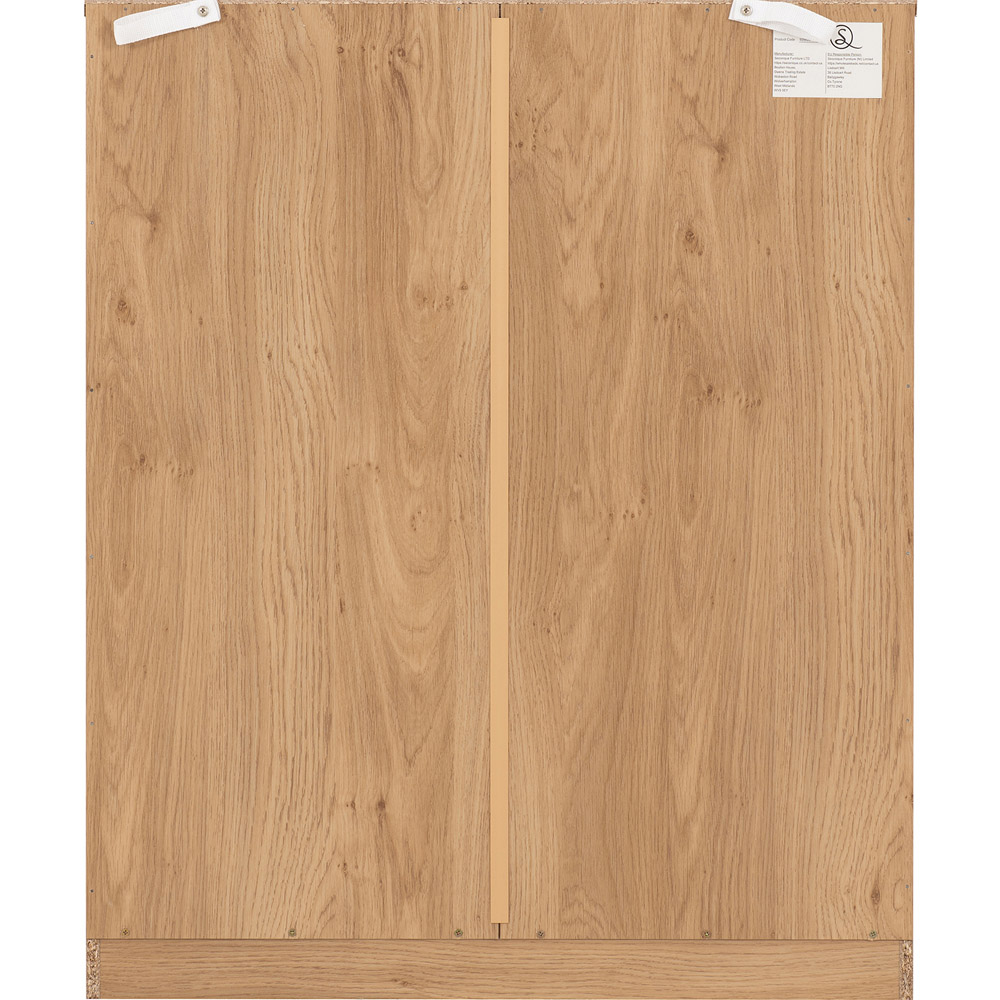 Seconique Dakota 5 Drawer Oak Effect Storage Chest Image 6